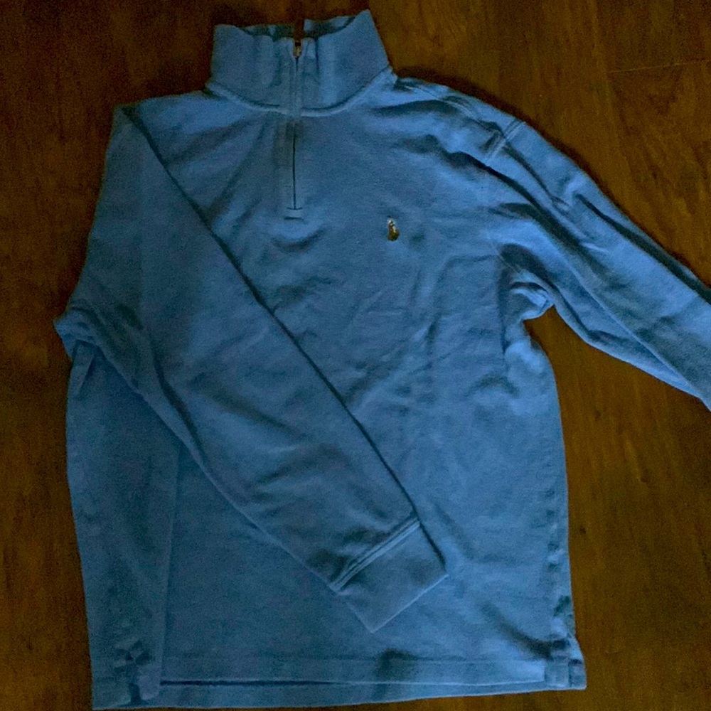 Blue Polo pull over